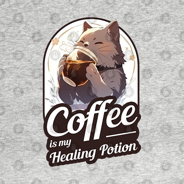 Cute Cat Coffee Design by MaxDeSanje 